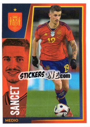 Sticker Oihan Sancet - Carrefour ¡Vamos Selección!
 n. 26 - Panini