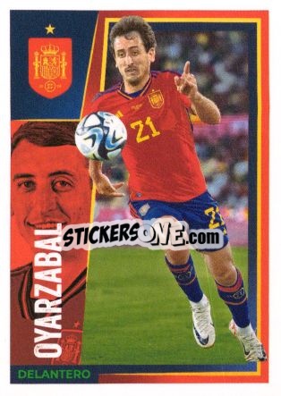 Cromo Mikel Oyarzabal - Carrefour ¡Vamos Selección!
 n. 30 - Panini