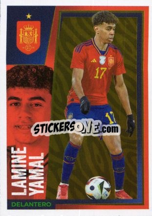 Sticker Lamine Yamal - Carrefour ¡Vamos Selección!
 n. 31 - Panini