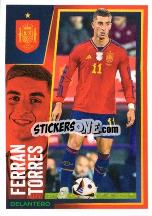 Sticker Ferran Torres - Carrefour ¡Vamos Selección!
 n. 32 - Panini