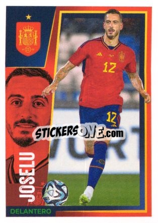 Sticker Joselu - Carrefour ¡Vamos Selección!
 n. 36 - Panini