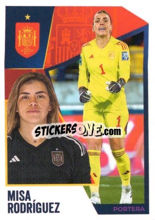 Figurina Misa Rodriguez - Carrefour ¡Vamos Selección!
 n. 41 - Panini