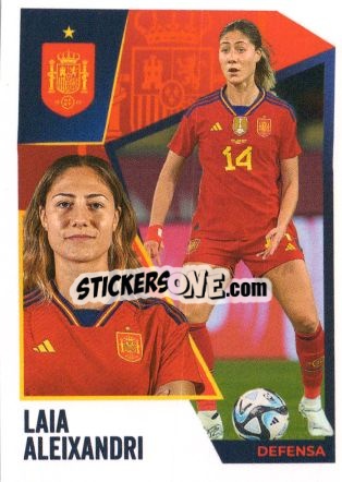Sticker Laia Aleixandri - Carrefour ¡Vamos Selección!
 n. 48 - Panini