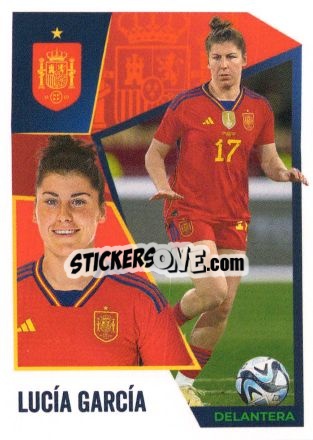 Sticker Lucia Garcia - Carrefour ¡Vamos Selección!
 n. 59 - Panini