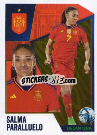 Sticker Salma Paralluelo - Carrefour ¡Vamos Selección!
 n. 60 - Panini