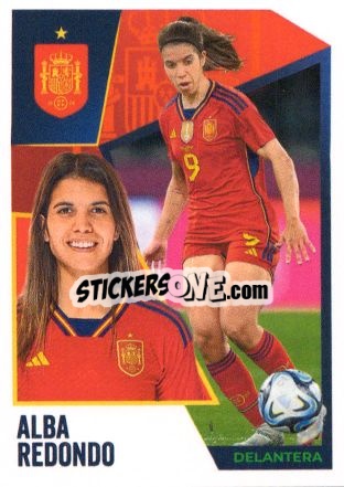 Sticker Alba Redondo - Carrefour ¡Vamos Selección!
 n. 63 - Panini