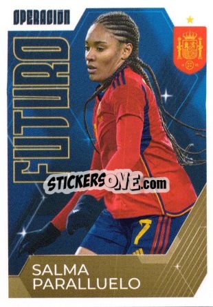 Sticker Salma Paralluelo - Carrefour ¡Vamos Selección!
 n. 71 - Panini