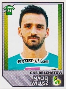 Cromo Wilusz - Ekstraklasa 2012-2013 - Panini