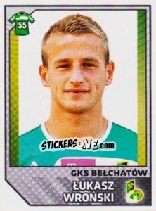 Sticker Wronski - Ekstraklasa 2012-2013 n. 38 - Panini