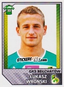 Cromo Wronski - Ekstraklasa 2012-2013 - Panini