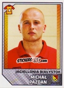 Sticker Pazdan - Ekstraklasa 2012-2013 - Panini