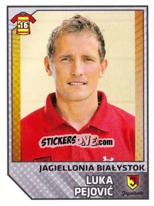 Sticker Pejovic - Ekstraklasa 2012-2013 - Panini