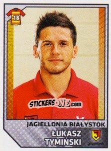 Sticker Tyminski - Ekstraklasa 2012-2013 - Panini
