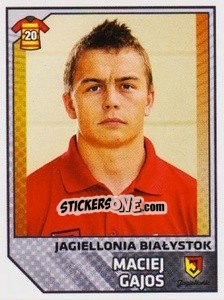 Sticker Gajos - Ekstraklasa 2012-2013 - Panini