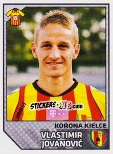 Sticker Jovanovic - Ekstraklasa 2012-2013 - Panini