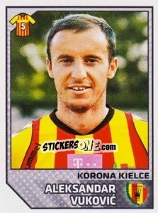 Sticker Vukovic - Ekstraklasa 2012-2013 n. 91 - Panini