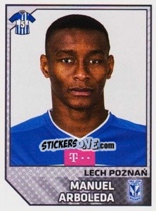 Sticker Arboleda - Ekstraklasa 2012-2013 - Panini