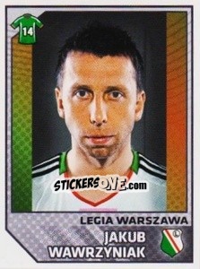 Figurina Wawrzyniak - Ekstraklasa 2012-2013 - Panini