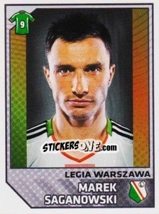 Cromo Saganowski - Ekstraklasa 2012-2013 n. 156 - Panini