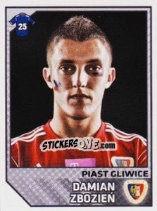 Sticker Zbozien - Ekstraklasa 2012-2013 n. 168 - Panini