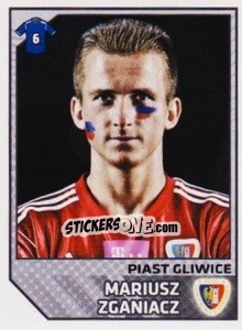 Sticker Zganiacz - Ekstraklasa 2012-2013 n. 172 - Panini