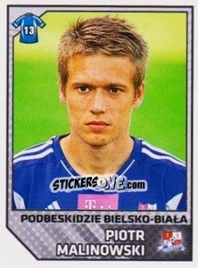 Cromo Malinowski - Ekstraklasa 2012-2013 - Panini