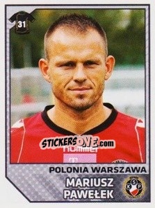 Cromo Pawelek - Ekstraklasa 2012-2013 - Panini