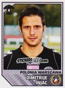 Sticker Injac - Ekstraklasa 2012-2013 - Panini