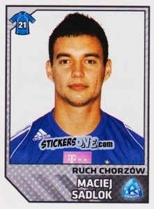 Cromo Sadlok - Ekstraklasa 2012-2013 - Panini