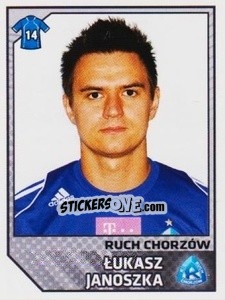 Sticker Janoszka - Ekstraklasa 2012-2013 n. 254 - Panini