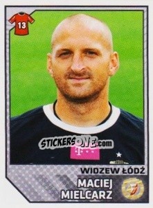 Cromo Mielcarz - Ekstraklasa 2012-2013 n. 282 - Panini
