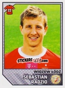 Sticker Radzio - Ekstraklasa 2012-2013 - Panini