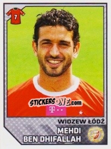 Sticker Ben Dhifallah - Ekstraklasa 2012-2013 n. 299 - Panini