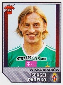 Sticker Pareiko - Ekstraklasa 2012-2013 - Panini