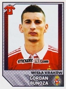 Cromo Bunoza - Ekstraklasa 2012-2013 - Panini