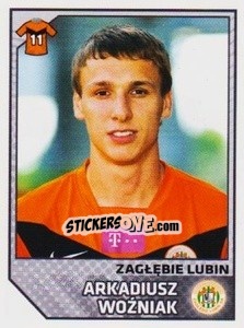 Sticker Wozniak - Ekstraklasa 2012-2013 - Panini