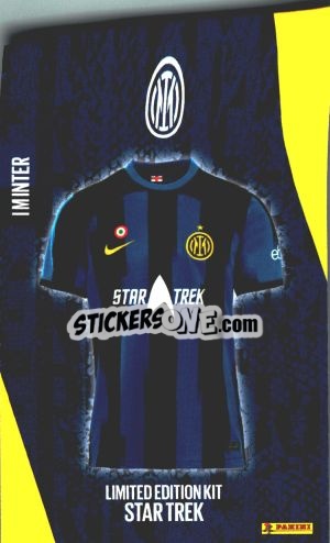 Sticker LIMITED EDITION KIT NINJA STAR TREK - I M 2STARS
 - Panini