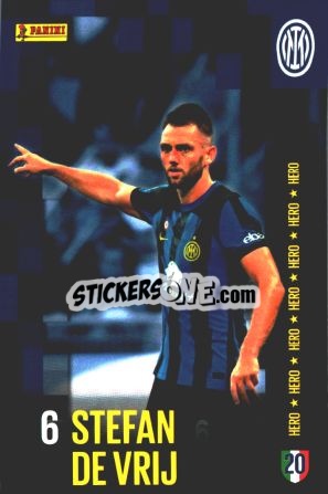 Sticker STEFAN DE VRIJ - I M 2STARS
 n. 11 - Panini