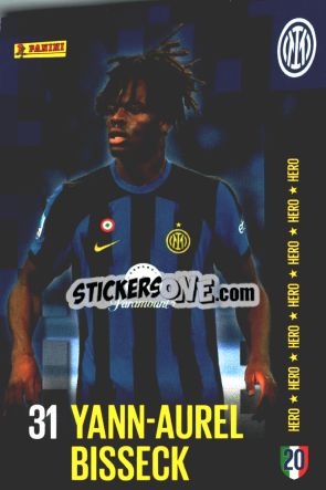 Sticker YANN-AUREL BISSECK - I M 2STARS
 n. 14 - Panini
