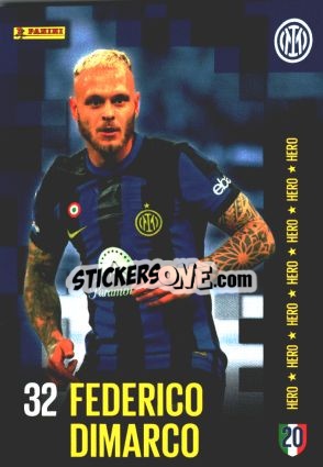 Sticker FEDERICO DIMARCO - I M 2STARS
 n. 15 - Panini