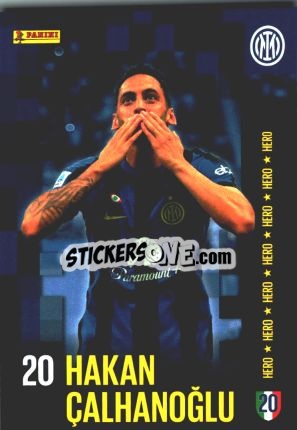 Sticker HAKAN CALHANOGLU - I M 2STARS
 n. 24 - Panini