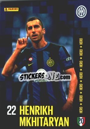 Sticker HENRIKH MKHITARYAN - I M 2STARS
 n. 26 - Panini