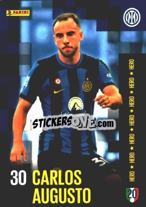 Sticker CARLOS AUGUSTO - I M 2STARS
 n. 28 - Panini