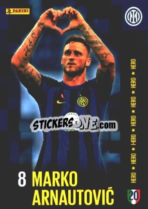 Sticker MARKO ARNAUTOVIC - I M 2STARS
 n. 29 - Panini