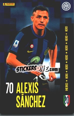 Sticker ALEXIS SANCHEZ - I M 2STARS
 n. 32 - Panini