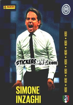 Sticker SIMONE INZAGHI - I M 2STARS
 n. 33 - Panini