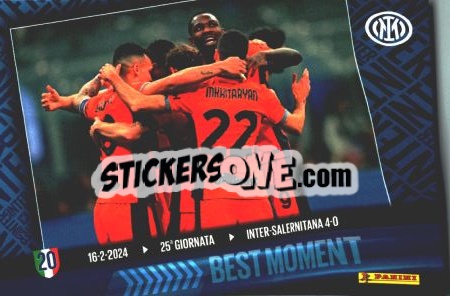 Sticker GRUPPO ESULTA - I M 2STARS
 n. 42 - Panini