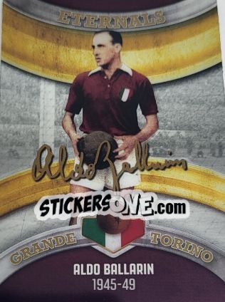 Figurina ALDO BALLARIN - GRANDE TORINO & GRANATA HEROES
 n. 2 - Mundicromo