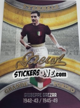 Figurina GIUSEPPE GREZAR - GRANDE TORINO & GRANATA HEROES
 n. 4 - Mundicromo