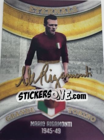 Cromo MARIO RIGAMONTI - GRANDE TORINO & GRANATA HEROES
 n. 5 - Mundicromo